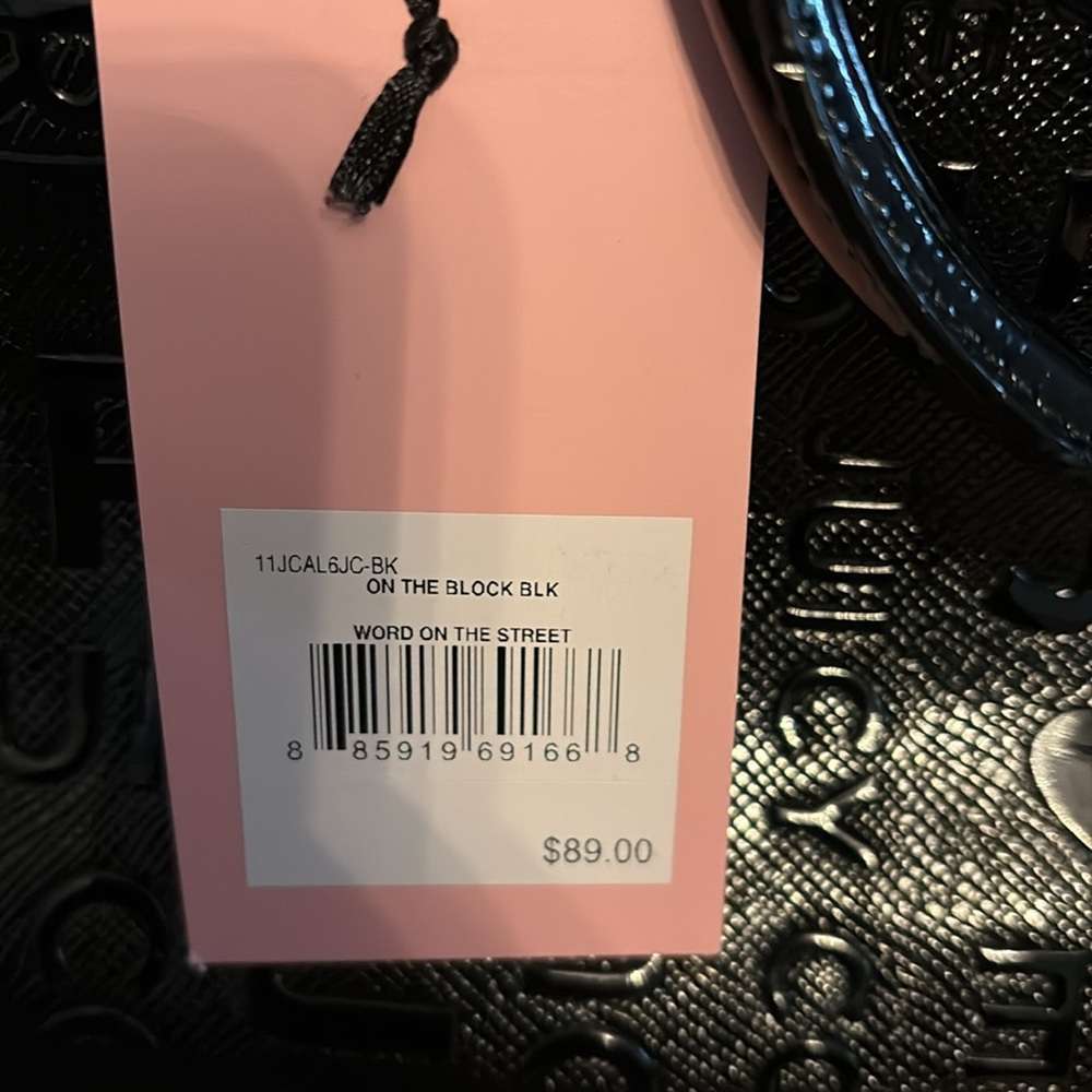 Cute black juicy purse, new/never used - Picture 4 of 4